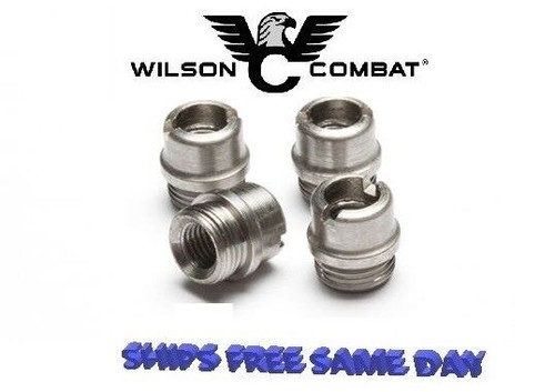 Wilson Combat 1911 Grip Screw Bushing, Stainless, Package of 4 NEW! # 684S Wilson Combat 1911 Grip Screw Bushing, Stainless, Package of 4 NEW! # 684S