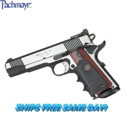 Pachmayr American Legend Grip w/ Finger Grooves 1911 Government, Commander 00423 Pachmayr American Legend Grip w/ Finger Grooves 1911 Government, Commander 00423