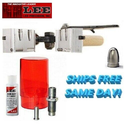 Lee 2 Cav Mold for 9mm 38 Super 380 ACP 356-125-2R .356 Dia with Lube Kit 90309