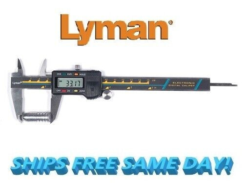 Lyman Digital Caliper 6 in Stainless Steel with Digital Display NEW!! # 7832218