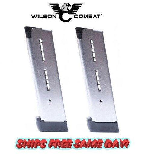 Pair Wilson Combat 1911 Magazine for .45 ACP, 8 Round, Full Size NEW!