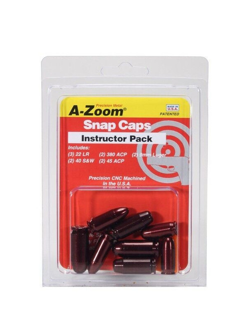 A-ZOOM Action Proving Dummy Round, Snap Cap NRA Instructor Variety Pack # 16190 A-ZOOM Action Proving Dummy Round, Snap Cap NRA Instructor Variety Pack # 16190