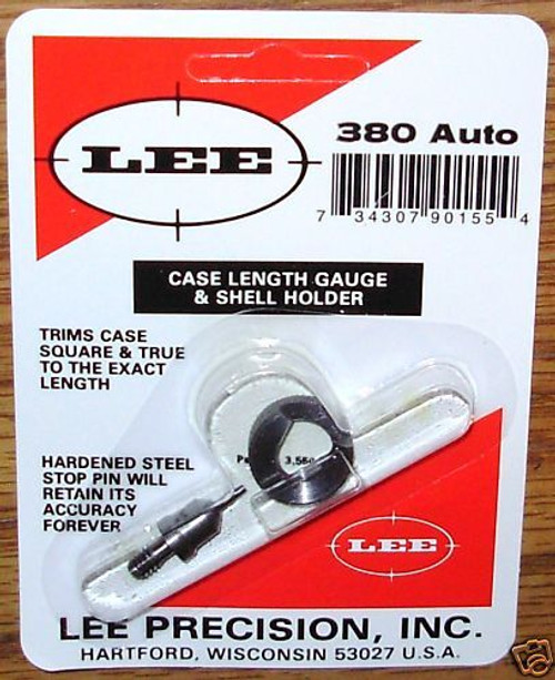 Lee Case Length Gage and Shellholder 380 ACP   # 90155   New! Lee Case Length Gage and Shellholder 380 ACP   # 90155   New!