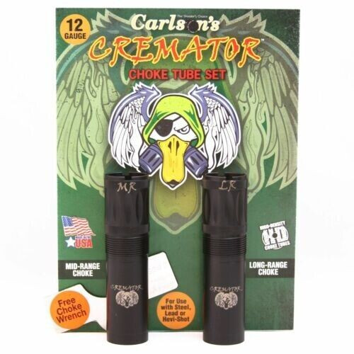 Carlson's Cremator 12 Gauge Extended Waterfowl Choke Tube Combo NEW! #  11612 Carlson's Cremator 12 Gauge Extended Waterfowl Choke Tube Combo NEW! #  11612