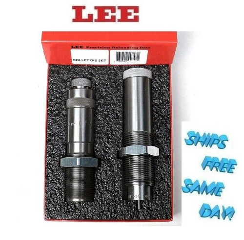 Lee Large Series Collet Neck Sizing 2 Die Set for 338 Lapua NEW! # 90635