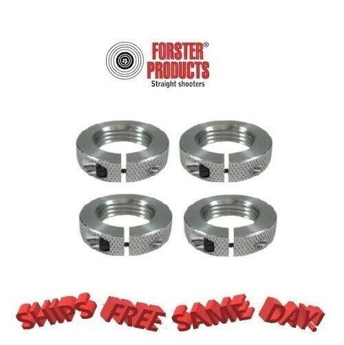 Forster Cross Bolt Die Locking Ring 7/8"-14 Thread, 4 Pack NEW!!!