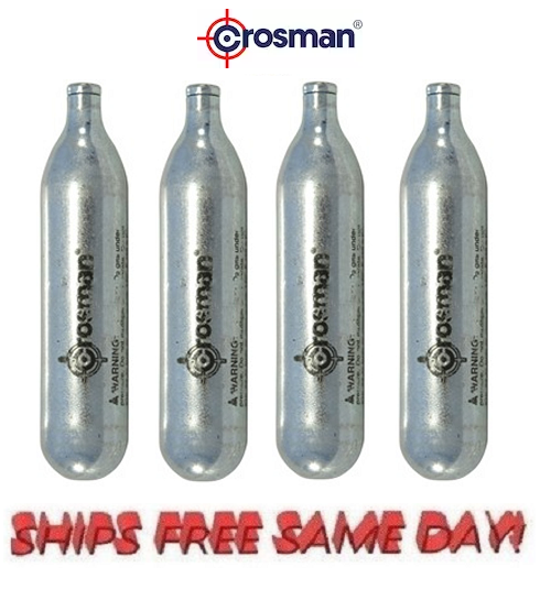 CROSMAN POWERLET CO2, 12-Gram Pack of 4 NEW!! CROSMAN POWERLET CO2, 12-Gram Pack of 4 NEW!!
