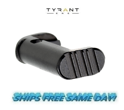 Tyrant CNC HellCat/Pro Extended Magazine Release, BLACK New! # TD-HCATE-BLK