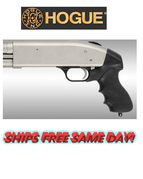 Hogue Mossberg 500 12 and 20 Gauge OverMolded Tamer Shotgun Pistol Grip # 05014 Hogue Mossberg 500 12 and 20 Gauge OverMolded Tamer Shotgun Pistol Grip # 05014