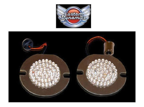 3" LED FLAT Style Turn Signal Inserts for Harley Davidson  GEN-200-R-1156-T New