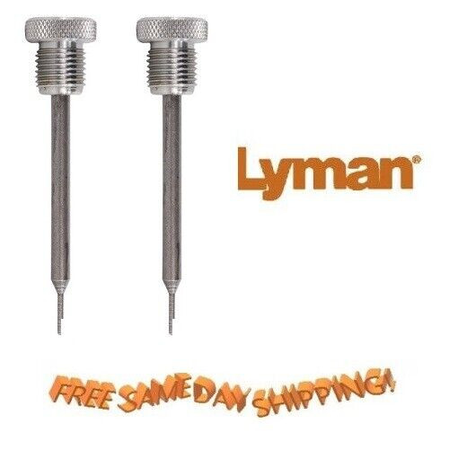Lyman One-Piece PISTOL Decapping Rod for Decapping Die, 2 PACK NEW! # 7990524(2)