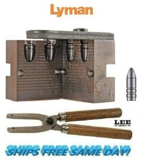 Lyman 2 Cav Mold #311332 30 Cal (309 Dia) 180 Gr Pointed Tip w/ Handles 2660332