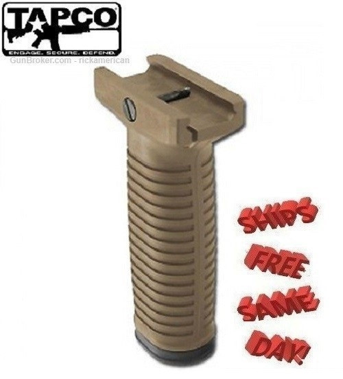 TAPCO Vertical Grip with Storage STK90201 DARK EARTH/ 16787