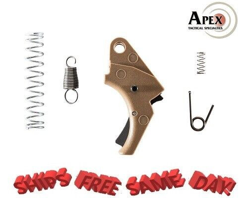 Apex Tactical Action Enhance Trigger Kit FDE for S&W SD SD-VE 107-145-F NO BOX