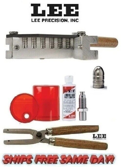Lee 6 Cav Mold w Handles & Size and Lube Kit .358 Dia 150 grain, NEW!  90326