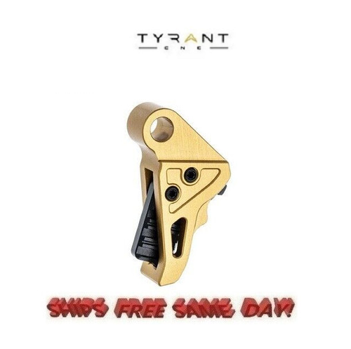 Tyrant CNC I.T.T.S HellCat/Pro Trigger Gold and Black # TD-HCATTRIG-GOLD/BLK
