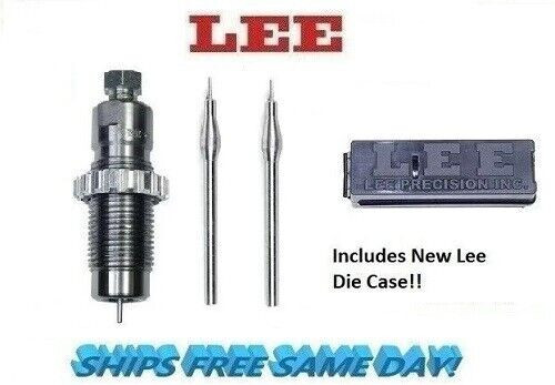 Lee Full Length Sizing Die for 8.6 Blackout 91994 with 2 Decapping Pins SE5228