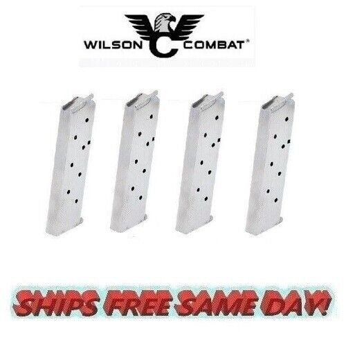 Wilson Combat 4 PACK 920 Series 1911 Mag FS 8 Rnd for 45 ACP NEW #920-45FS8