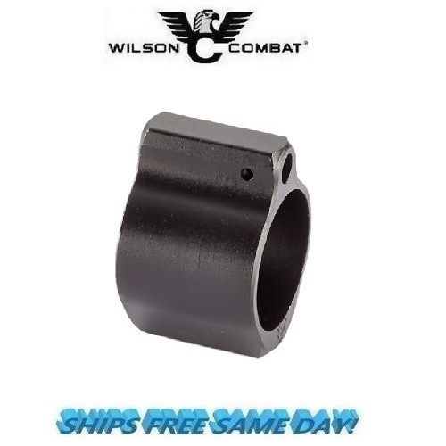 Wilson Combat Low Profile Gas Block AR-15, LR-308 Steel Matte, Blk NEW! # TR-LPGB