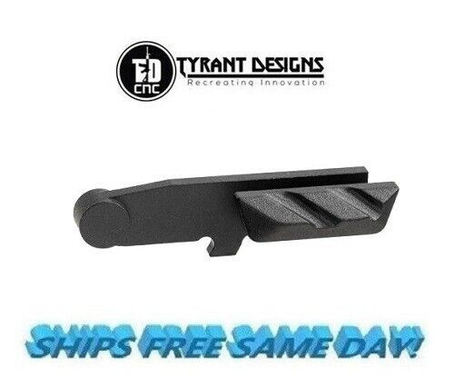 Tyrant Designs Extended Slide Catch Lever for Sig Sauer P365 # TD-P365SCL-BLK