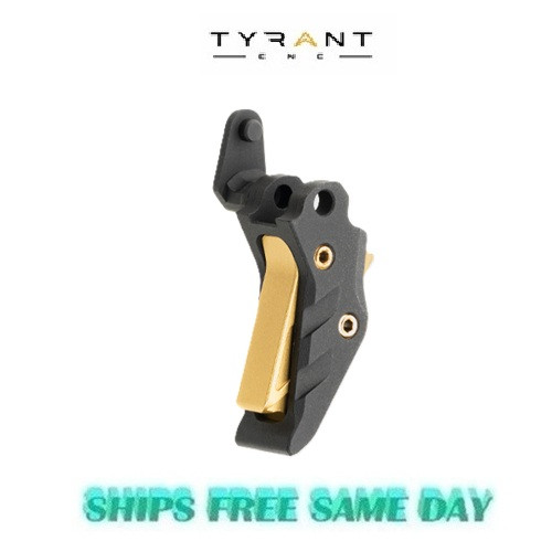 Tyrant CNC Sig Sauer P365 INTELLIFIRE Trigger, Black TD-P365-TRIG-Black-Gold