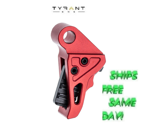 Tyrant CNC I.T.T.S HellCat/Pro Trigger Red, Black NEW # TD-HCATTRIG-RED/BLK