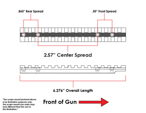EGW Ruger 10/22 Picatinny Rail 30 MOA NEW! # 46103