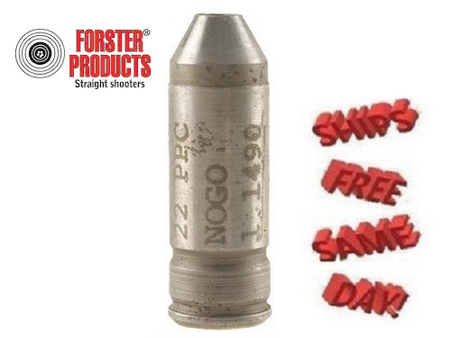 Forster Headspace No-Go Gauge for 6mm PPC, 22 PPC NEW! # HG0PPCN