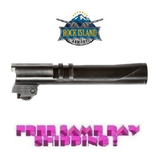 Rock Island/Armscor 1911 Govt 5" FS BARREL, 40 S&W, Ramped w/o Link & Pin 4001RB