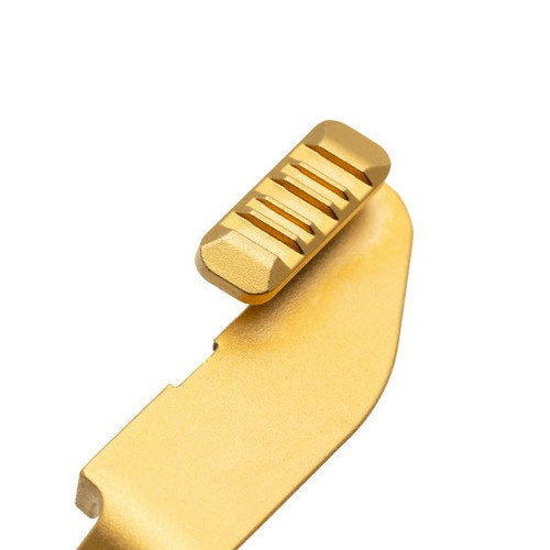 Tyrant Designs Hellcat/Pro Series Extended Slide Release GOLD# TD-HCATSCL-GOLD Tyrant Designs Hellcat/Pro Series Extended Slide Release GOLD# TD-HCATSCL-GOLD