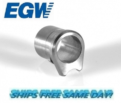 EGW Barrel Bushing Drop-in Carry Bevel Govt .699 OD .580 Angle Bore, SS # 14202