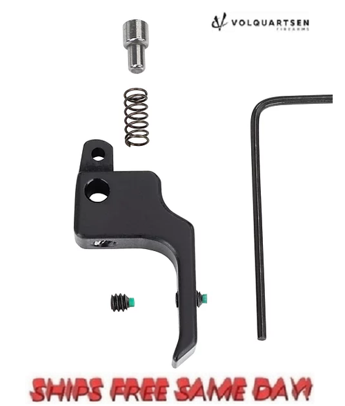 Volquartsen 19.22 Trigger Flat Ruger Mark 3 4 MK IV III & 22/45 Black # VF4FT-B