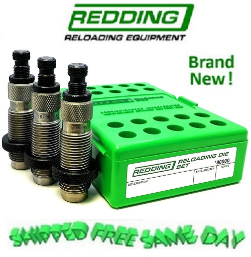 Redding Full Length 3 Die Set for 351 Winchester Self-Loading NEW! # 80462