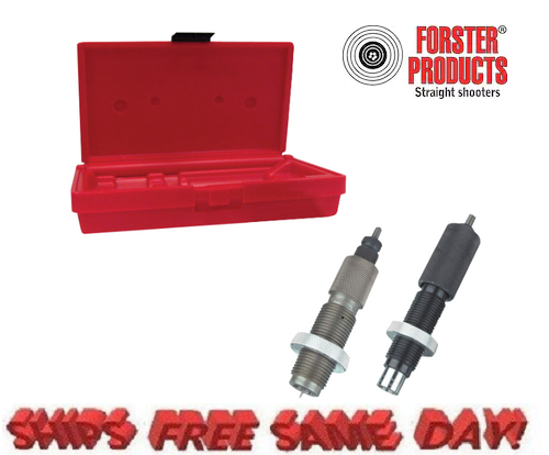 Forster Bench Rest 2 Die Set w/Seating and Sizing for 30-06 Springfield # 004521