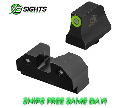 XS Sights R3D Suppressor Height Night Sight Set for Glock 43X, 48 # GL-R022P-6G