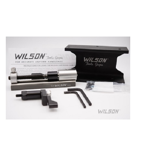 L.E. Wilson Regular Stop Stainless Case Trimmer Kit w/Platform CTS-RKITU+WIL-TRP