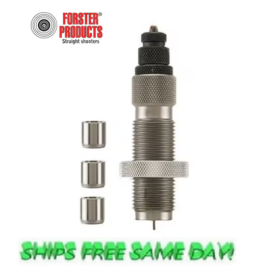 Forster Bushing Bump Neck Sizing Die w/ 3 Bushings for 30-06 Springfield BBK2851