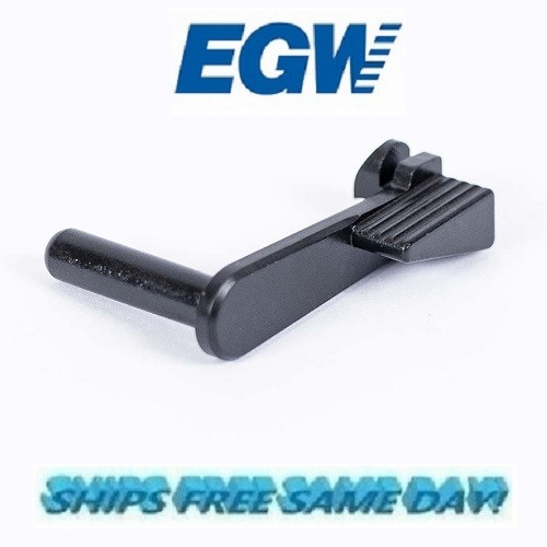 EGW HD Block Slide Stop .200" Pin 9mm, 38 Super, 40,  Carbon Steel Blued 11022