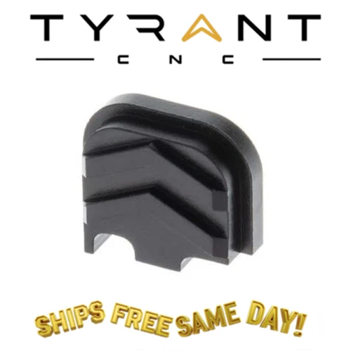 Tyrant CNC Glock 43X/48 Slide Cover Plate, BLACK NEW! # TD-G43X-48SP-BLACK