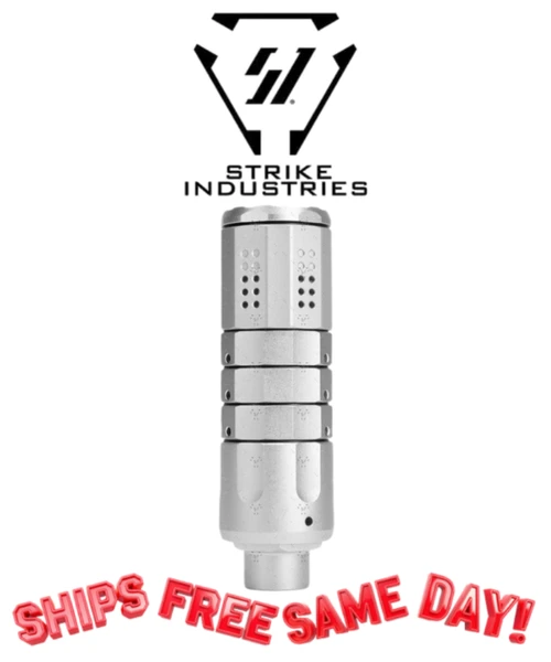 Strike Industries Pistol Linear Compensator in Silver New! SI-PISTOL-LC-SIL