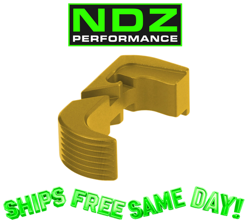 NDZ Performance Reversible Extended Magazine Release Glock 43 New GLK43-GMR-TGLD