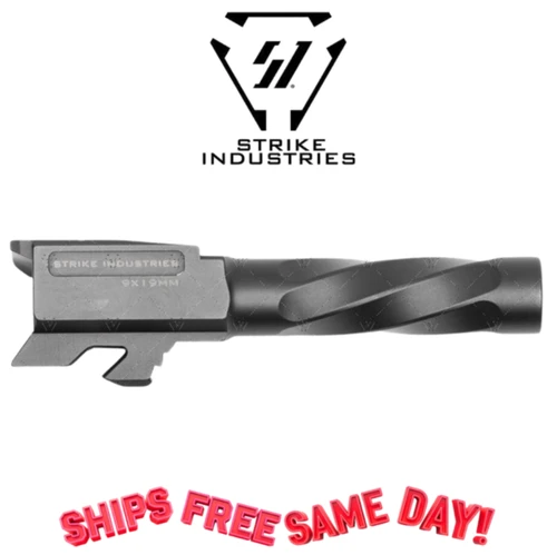 Strike Industries Barrel for Glock 43 / 43x Gen 5 New! SI-G-BARREL-43