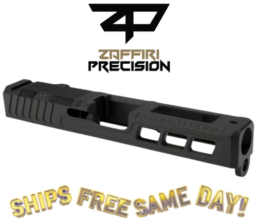 Zaffiri ZPS.3 Slide for G19 / G19X / G45 Gen 5 Black New! SL-G19G5-ZPS3-RMR-BLK