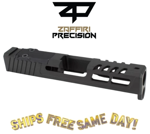 Zaffiri ZPS2 Slide for Glock 43 / 43x - Black Cerakote New! SL-G43-ZPS2-RMSC-BLK