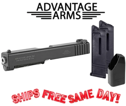 Advantage Arms 22 LR Conversion Kit G 19 23 32 38 Gen 1-3 RMR with Bag Calif. OK