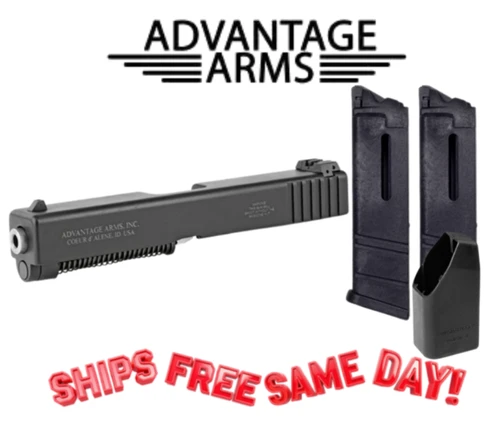 Advantage Arms 22 LR Conversion kit G17 22 24 31 34 35 37 Gen 4-5 RMR Cali w Bag