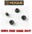 Hogue Low Profile Grip Screw Bushings For Beretta/Taurus Black, 4 PACK New # 92069