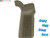 B5 Systems Type 23 Pistol Grip AR-15, LR-308 Polymer, OD Green # PGR-1134