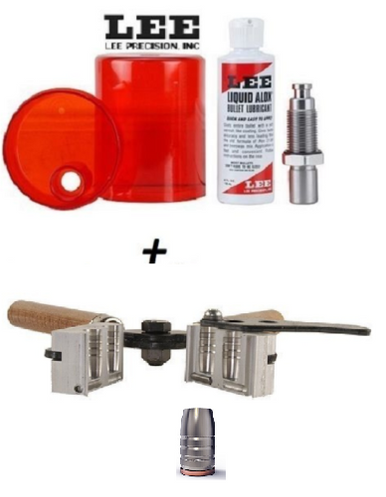 Lee Precision 90686 Lube & Sizing Kit .323 (no Alox Lube Included, Multicolor, One Size