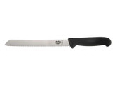 Couteau à pain,Victorinox, Fibrox, bord dentelé, 21cm
